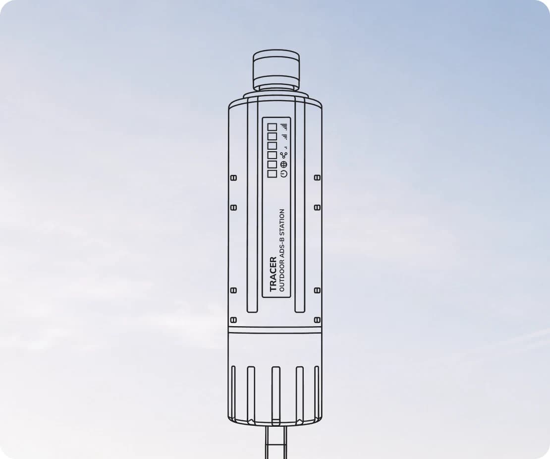 Уличная ADS-B-станция Tracer